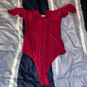 NWOT Express Off the Shoulder Bodysuit